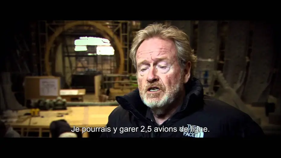 Video for the film Prometheus — Prometheus- Featurette Creation VOST HD