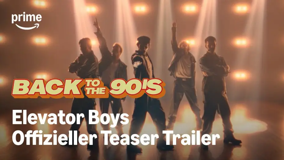 Video for the film Back to the 90s — Back to the 90s – Elevator Boys | Offizieller Teaser Trailer | Prime Video