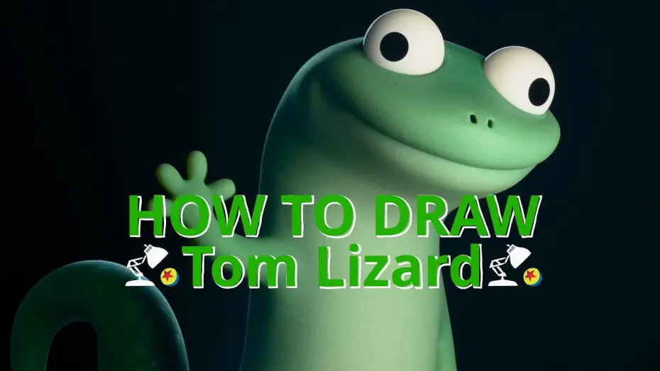 Video for the film Hoppers — How to Draw Tom Lizard