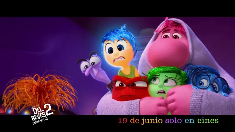 Video for the film Inside Out 2 — Anuncio: '¡Vamos a darlo todo!'