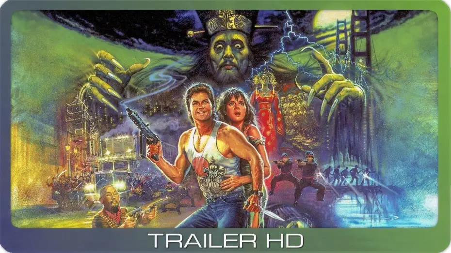 Video for the film Big Trouble in Little China — Big Trouble in Little China ≣ 1986 ≣ Trailer ≣ German | Deutsch