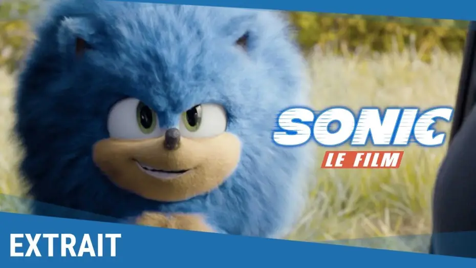 Video for the film Sonic the Hedgehog — SONIC LE FILM – Un extrait qui décoiffe !  [VF]