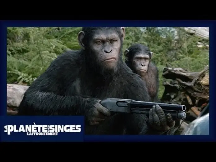 Video for the film Dawn of the Planet of the Apes — La Planète des Singes : L'Affrontement - Bande Annonce VF
