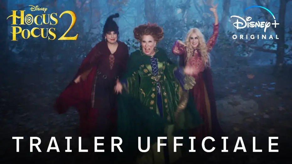 Video for the film Hocus Pocus 2 — Disney+ | Hocus Pocus 2 - Disponibile in Esclusiva dal 30 Settembre