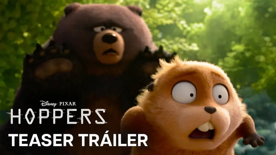 Video for the film Hoppers — Teaser Tráiler en español