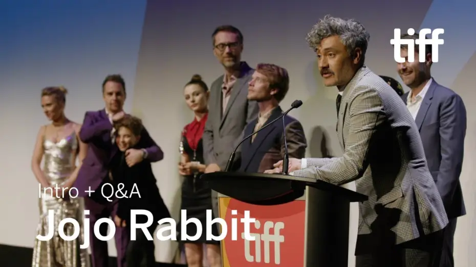 Video for the film Jojo Rabbit — [SPOILERS] JOJO RABBIT Cast and Crew Q&A | TIFF 2019