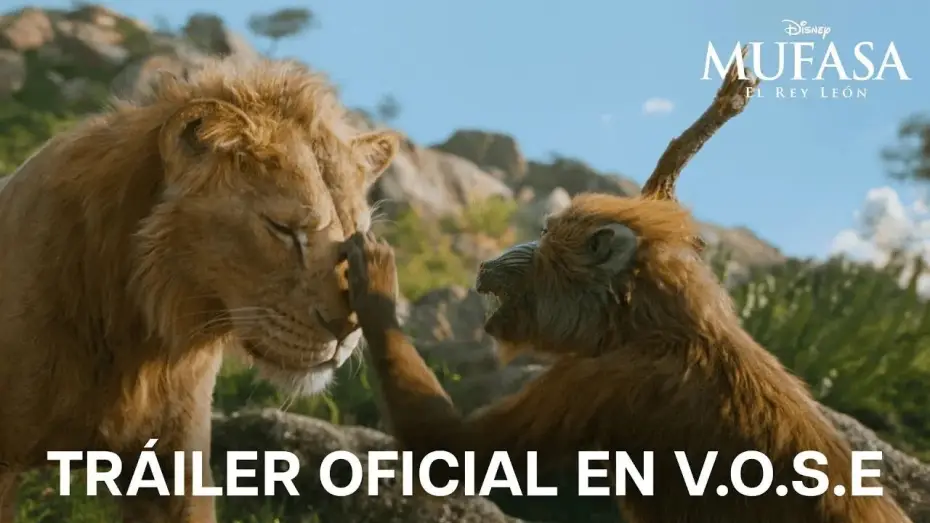 Video for the film Mufasa: The Lion King — Nuevo Tráiler Oficial [VOSE]