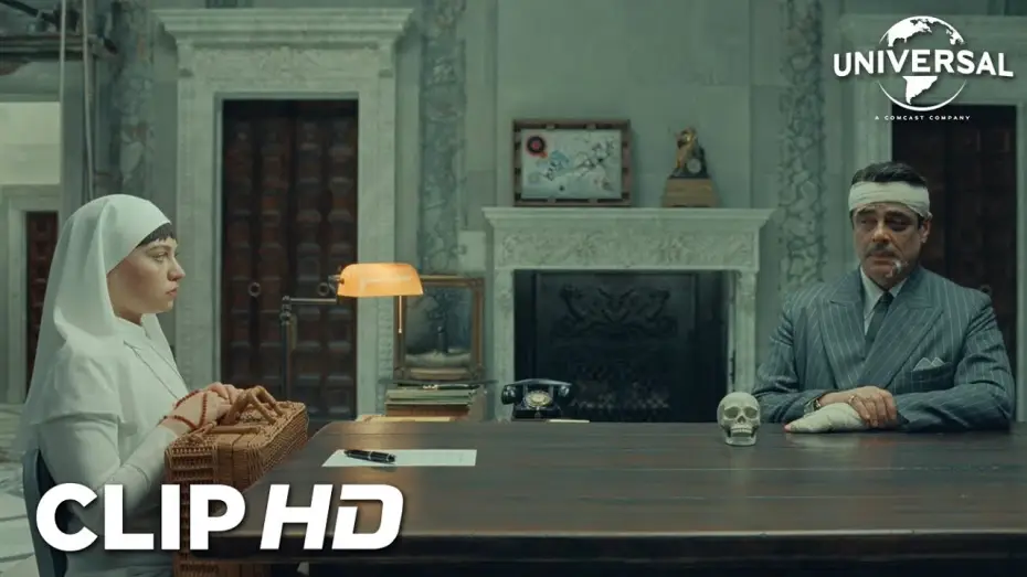Video for the film The Phoenician Scheme — Clip en español - Única heredera