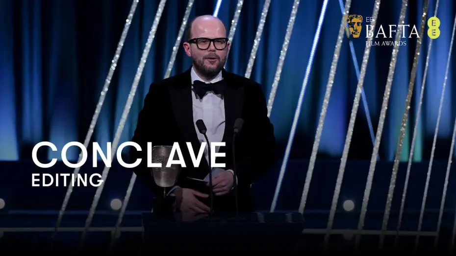 Video for the film Conclave — Conclave takes home the BAFTA for Editing | BAFTA Film Awards 2025