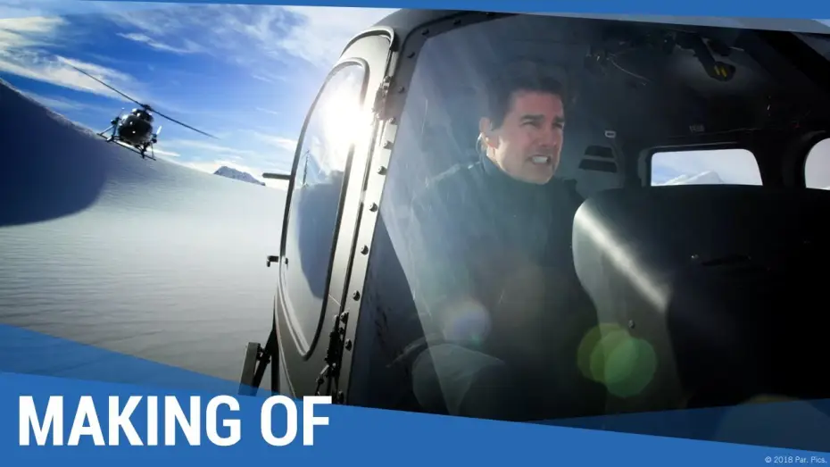 Video for the film Mission: Impossible - Fallout — MISSION : IMPOSSIBLE - FALLOUT - Making-of avec Tom Cruise - les cascades sont réelles