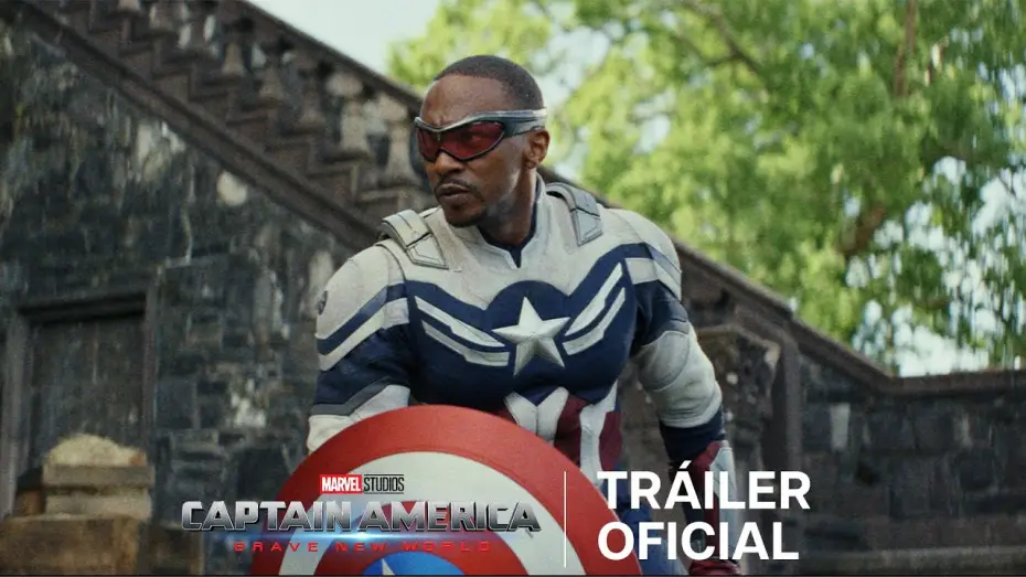 Video for the film Captain America: Brave New World — Tráiler Oficial en español