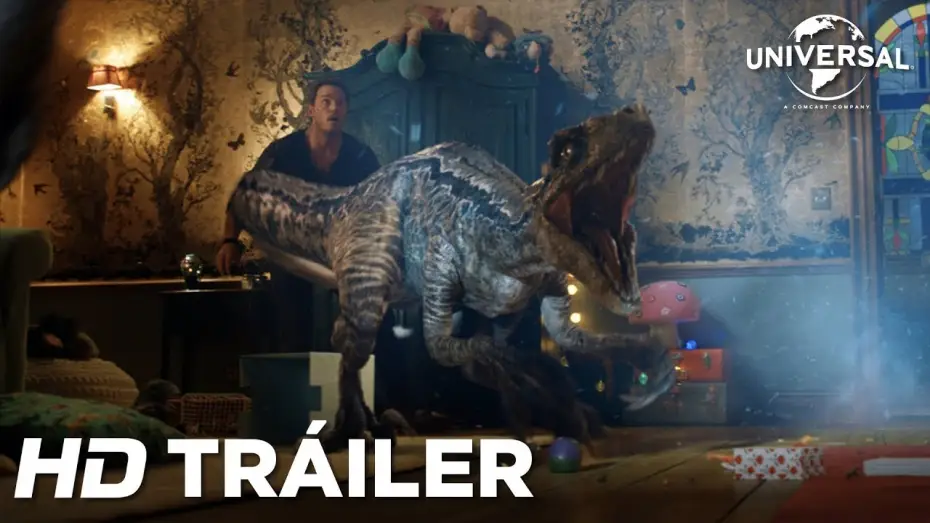 Video for the film Jurassic World: Fallen Kingdom — JURASSIC WORLD: EL REINO CAÍDO - Tráiler Final (Universal) - HD
