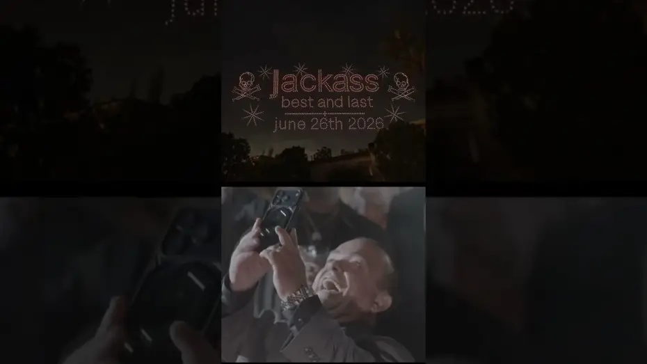 Video for the film Untitled Jackass Film — Drone Show Title