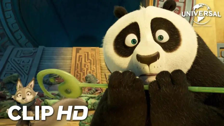 Video for the film Kung Fu Panda 4 — Clip - La fortaleza de los camaleones