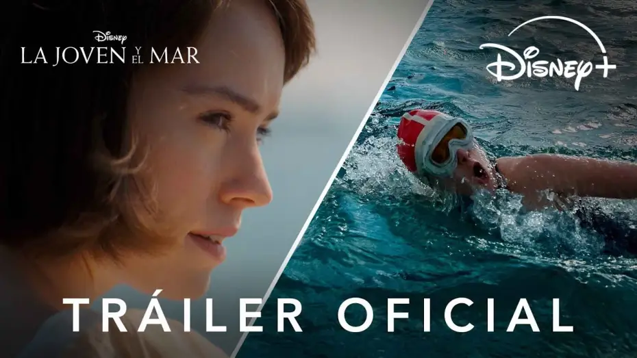 Video for the film Young Woman and the Sea — Tráiler oficial en español