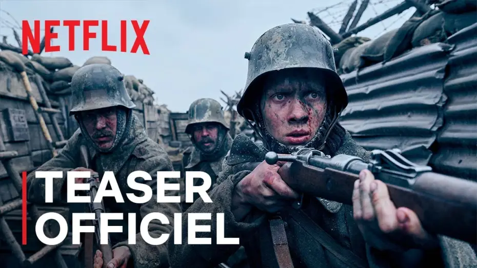 Video for the film All Quiet on the Western Front — À l'ouest rien de nouveau | Teaser officiel VF | Netflix France