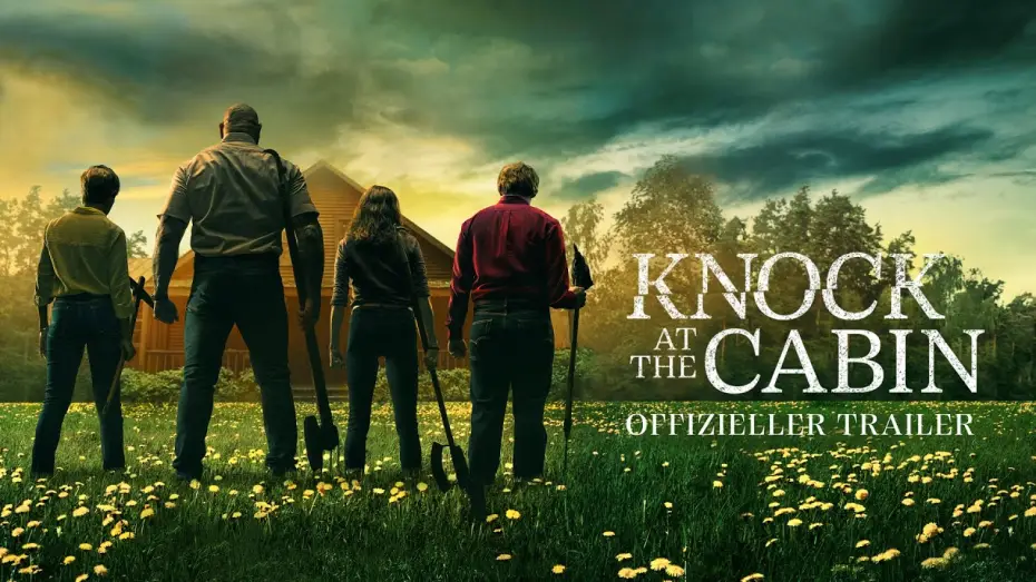 Video for the film Knock at the Cabin — Offizieller Trailer #2