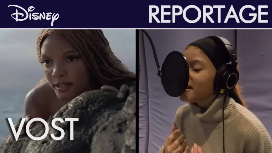 Video for the film The Little Mermaid — La Petite Sirène (2023) - Reportage : Un casting époustouflant (VOST) | Disney