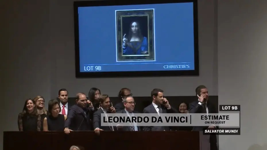 Video for the film The Savior for Sale — 2017 World Auction Record