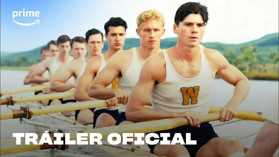 Video for the film The Boys in the Boat — Tráiler oficial (VOSE)