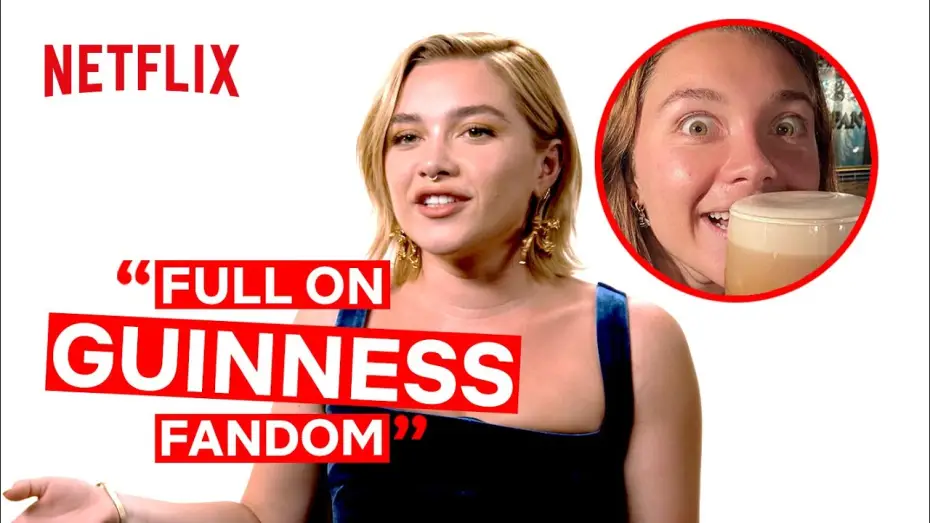Video for the film The Wonder — Florence Pugh + The Cast of The Wonder On Having The Craic in Ireland