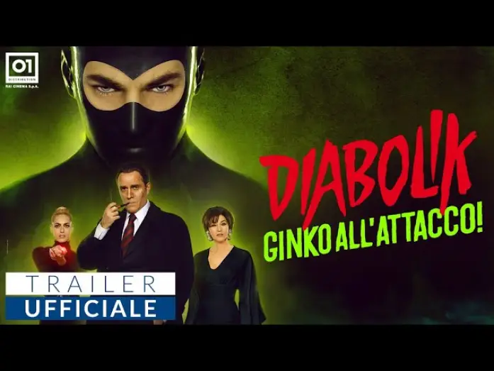 Video for the film Diabolik: Ginko Attacks! — DIABOLIK - GINKO ALL' ATTACCO! (2022) - Trailer Ufficiale HD