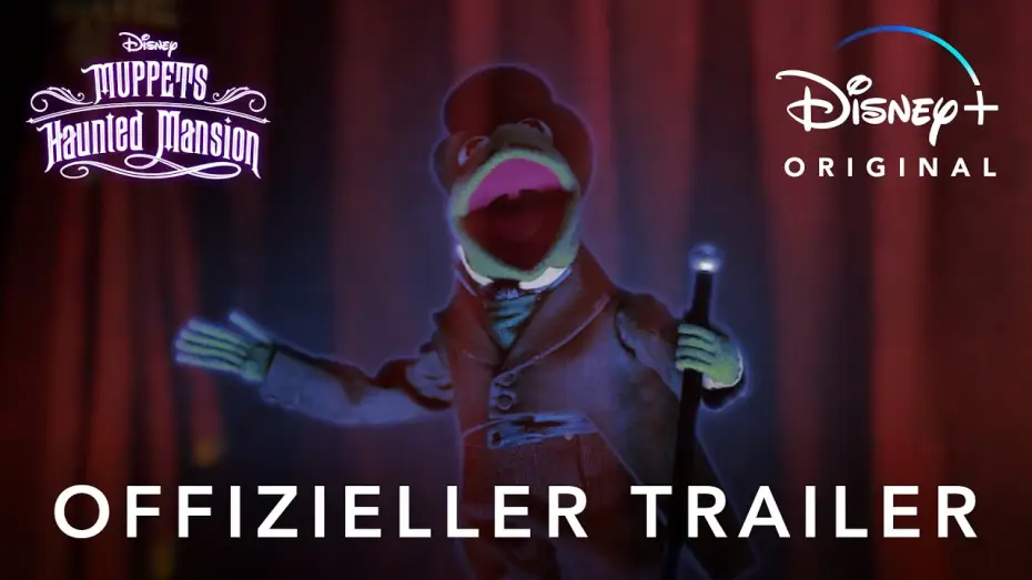 Video for the film Muppets Haunted Mansion — MUPPETS HAUNTED MANSION - Offizieller Trailer | Disney+