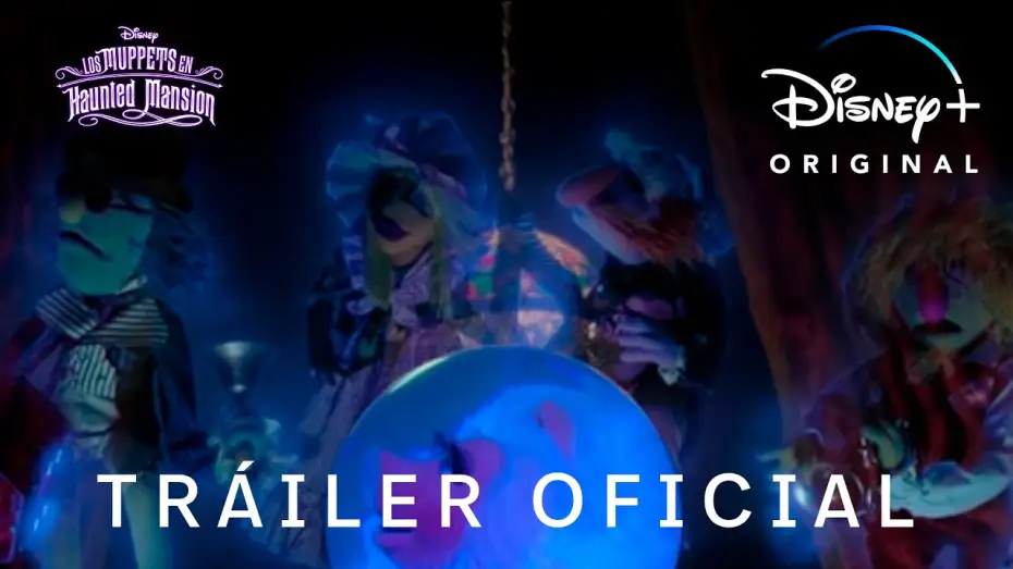 Video for the film Muppets Haunted Mansion — Los Muppets en Haunted Mansion | Tráiler oficial | Disney+