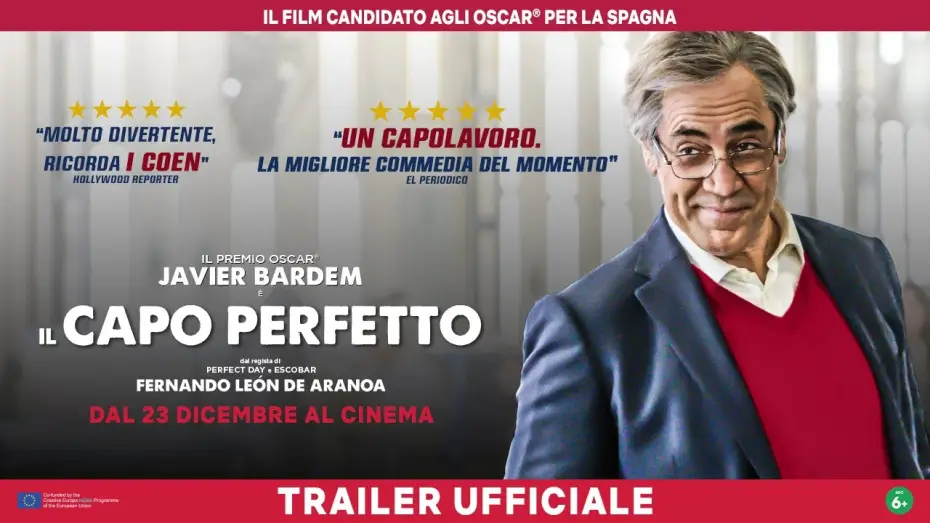 Video for the film The Good Boss — Il Capo Perfetto | Trailer Ufficiale | Dal 23 Dicembre al Cinema