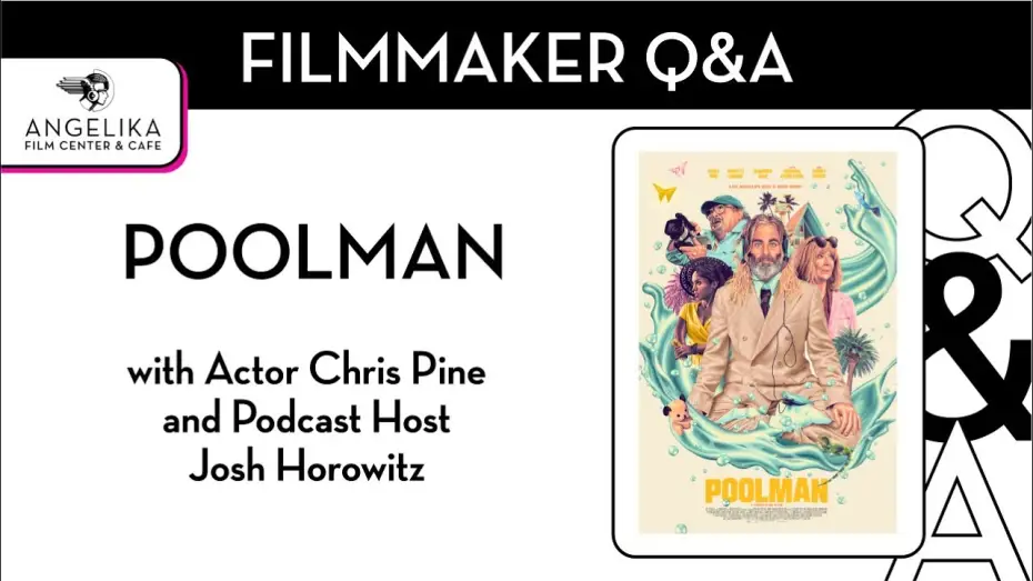 Video for the film Poolman — Poolman Q&A with Director & Star Chris Pine