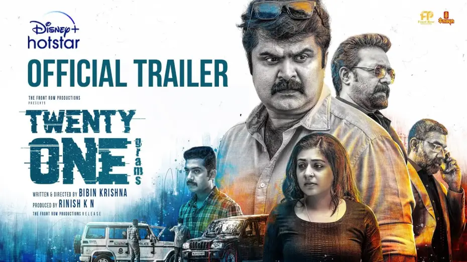 Video for the film Twenty One Grams — Twenty One Grams | Official Trailer | Anoop Menon, Renji Panicker, Leona Lishoy | 10th June
