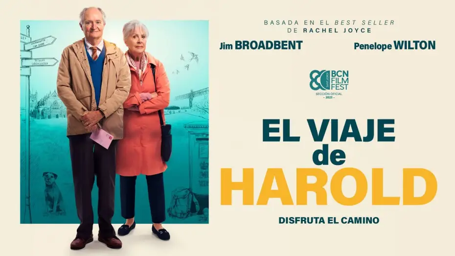 Video for the film The Unlikely Pilgrimage of Harold Fry — Tráiler oficial