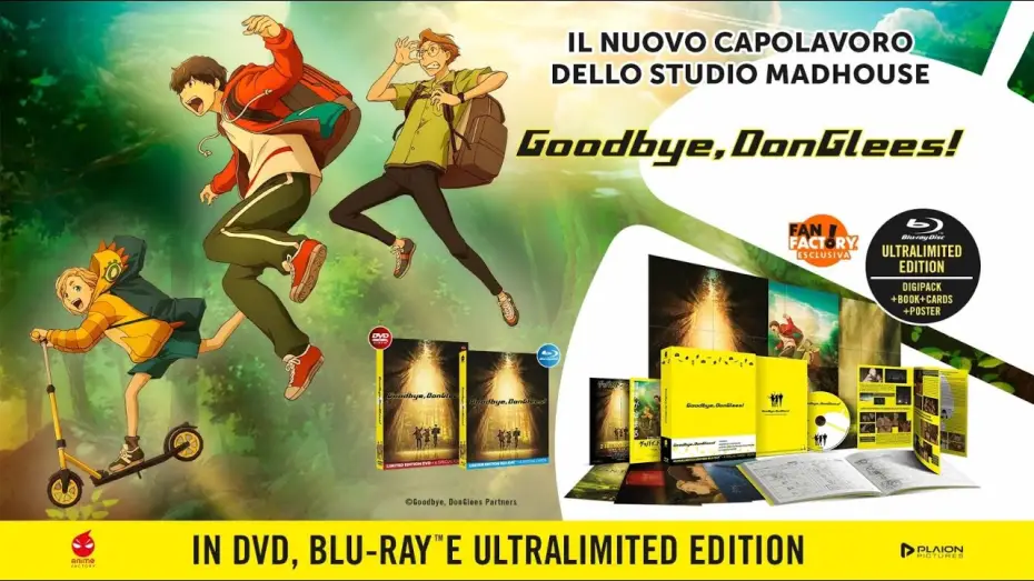 Video for the film Goodbye, Don Glees! — Goodbye, DonGless! - Disponibile in home video