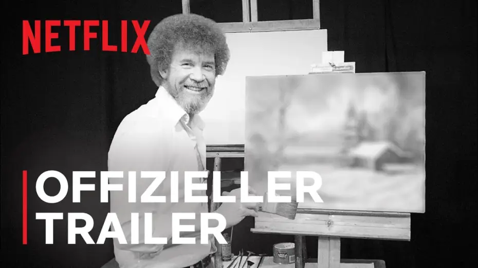 Video for the film Bob Ross: Happy Accidents, Betrayal & Greed — Bob Ross: Glückliche Unfälle, Betrug und Gier | Offizieller Trailer | Netflix
