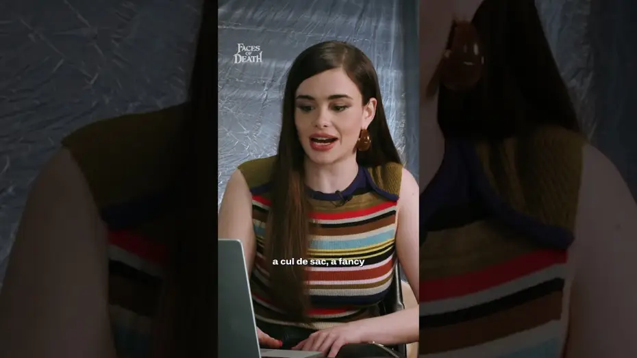 Video for the film Faces of Death — Barbie Ferreira talks Faces of Death behind-the-scenes moments part 2