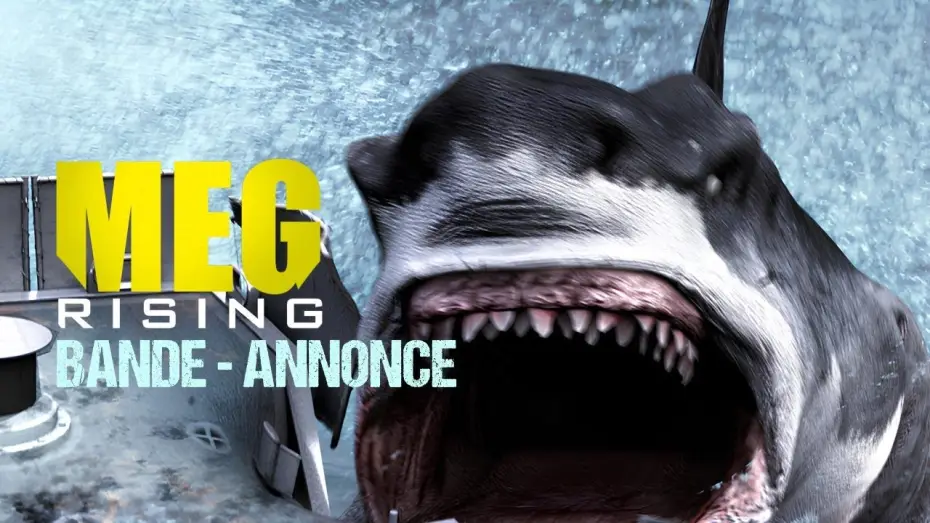 Video for the film Megalodon Rising — MEG RISING - BANDE-ANNONCE