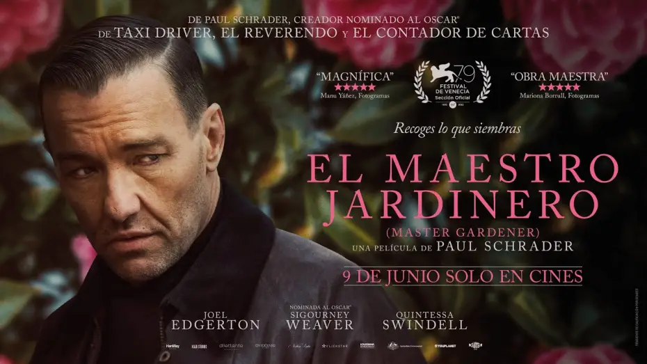 Video for the film Master Gardener — Tráiler oficial