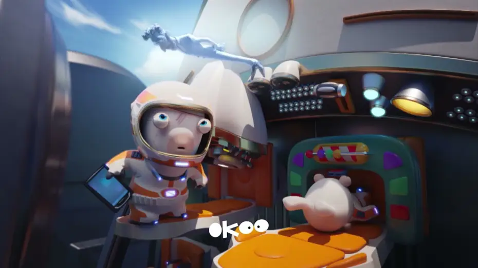 Video for the film Rabbids Invasion: Mission To Mars — Les Lapins Crétins Invasion : Objectif Mars à voir sur sur Okoo !