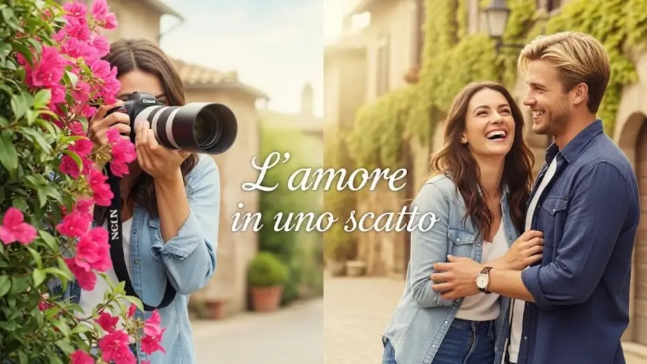 Video for the film Snapshot of Love — Riuscirà a rubargli uno scatto... o sarà lui a rubarle il cuore? | L'Amore in uno Scatto