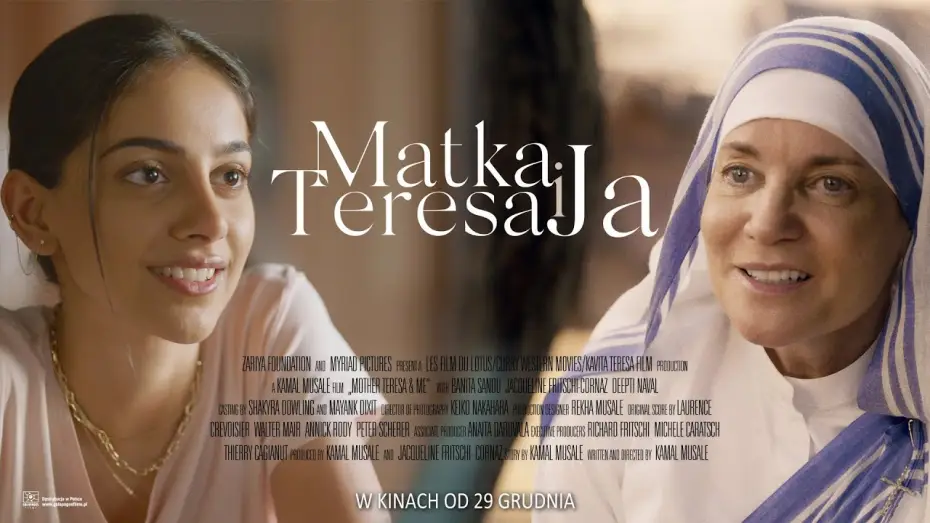 Video for the film Mother Teresa & Me — Zwiastun