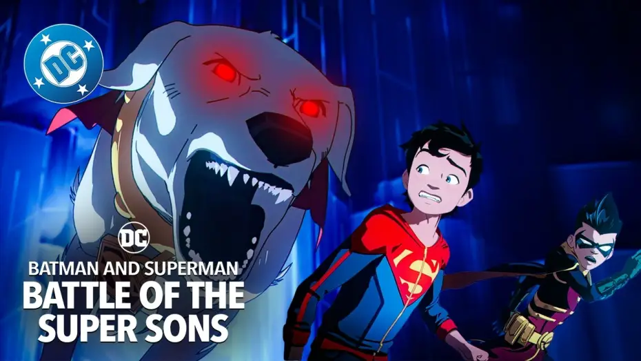Video for the film Batman and Superman: Battle of the Super Sons — Krypto LOSES it
