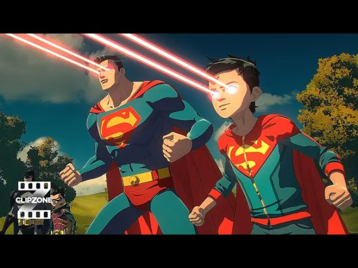Video for the film Batman and Superman: Battle of the Super Sons — Heroes Unite