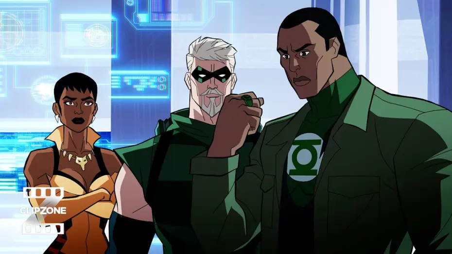 Video for the film Green Lantern: Beware My Power — John Meets The Justice League