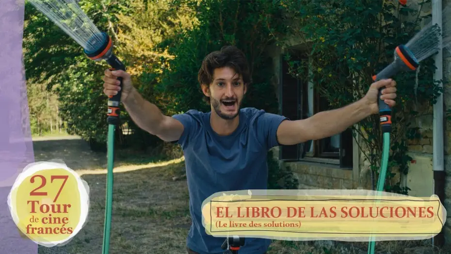Video for the film The Book of Solutions — 27° TOUR DE CINE FRANCÉS | El libro de las soluciones (Le livre des solutions) | Tráiler