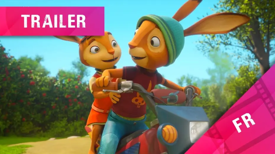 Video for the film Rabbit Academy: Mission Eggpossible — Max et Emmy Mission Pâques - Bande annonce FR
