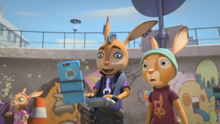 Video for the film Rabbit Academy: Mission Eggpossible — Rabbit Academy: El gran robo de los huevos de Pascua - Tráiler español