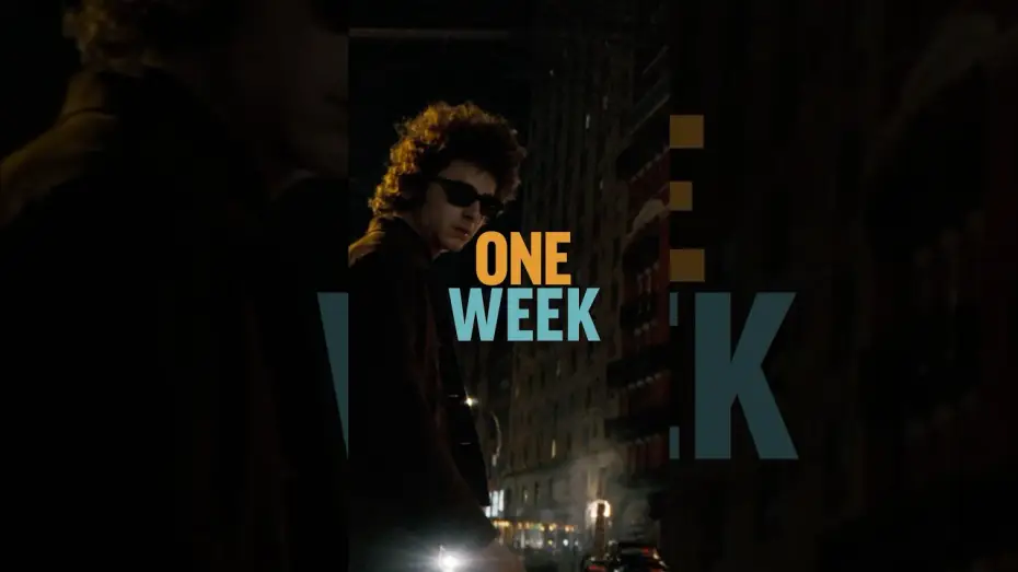 Video for the film A Complete Unknown — One Week