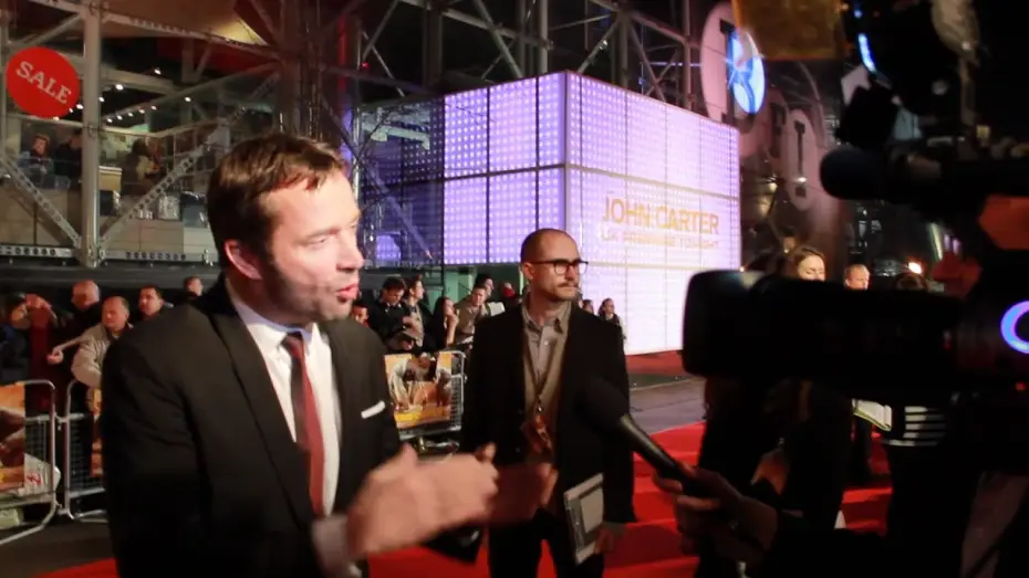Video for the film John Carter — UK Premiere - BFI Southbank, London - 2012
