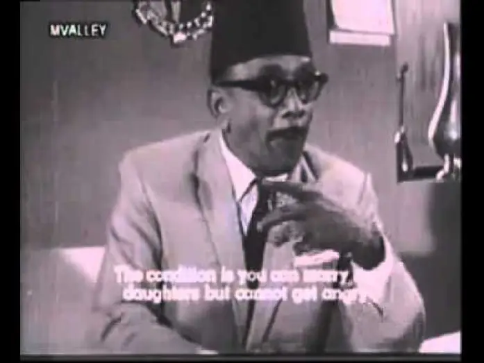 Video for the film Tiga Abdul — Tiga Abdul 1964    short scene