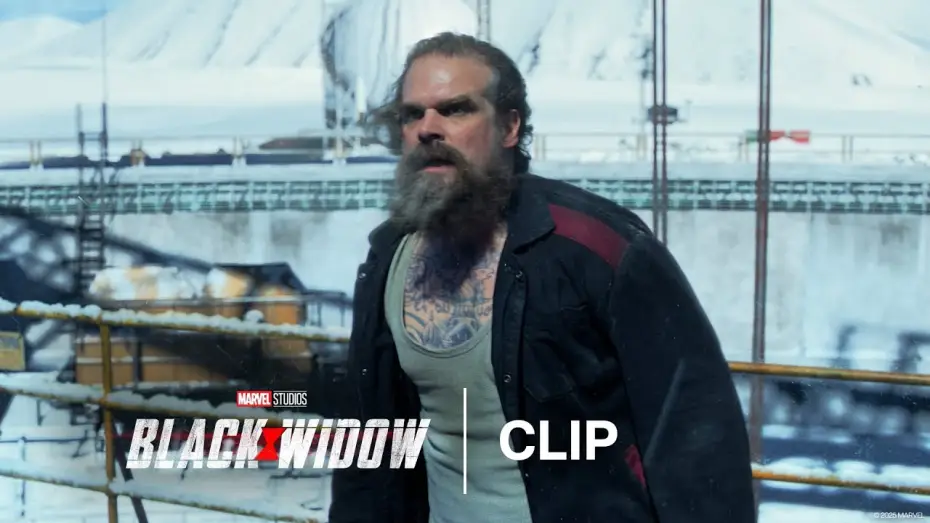 Video for the film Black Widow — Red Guardian's Prison Escape - Official Clip